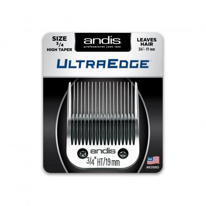 Andis Andis #3/4 High Taper UltraEdge Detachable Blade 2 Andis Andis #3/4 High Taper UltraEdge Detachable Blade - Image 2
