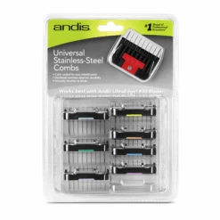 Andis Andis Universal Stainless Steel Attachment Combs - Set Of 8 -Groomers Online andis universal stainless steel attachment combs set of 8 p15833 10208 medium