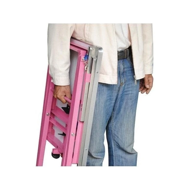 Groomers Adjustable Ringside Table - Pink 2 Groomers Adjustable Ringside Table - Pink - Image 2