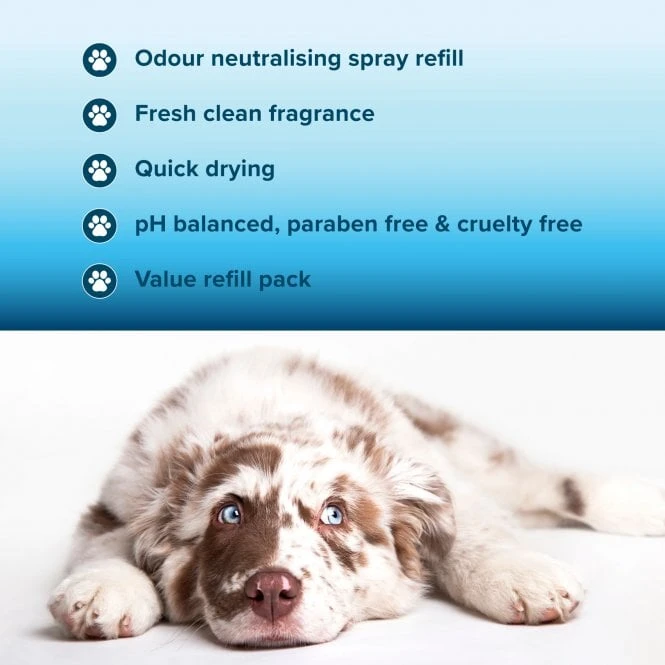 Groomers Coat Care Coat Deodorising Spray Refill 1L 2 Groomers Coat Care Coat Deodorising Spray Refill 1L - Image 2