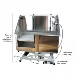 Groomers Easy Step Electric Stainless Steel Bath 5 Groomers Easy Step Electric Stainless Steel Bath -Groomers Online groomers easy step electric stainless steel bath p1468 8852 medium