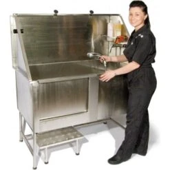 Groomers Easy Step Static Stainless Steel Bath -Groomers Online groomers easy step static stainless steel bath p1474 1738 medium