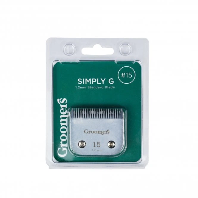 Groomers Simply G Groomers Simply G #15 1.2mm Standard Blade 3 Groomers Simply G Groomers Simply G #15 1.2mm Standard Blade - Image 3