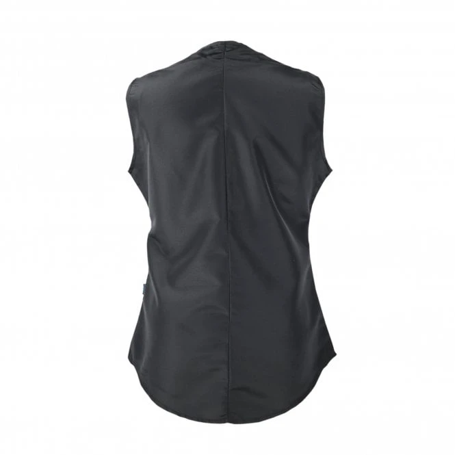 Groomers Groomers Waistcoat - Black With Blue Trim 2 Groomers Groomers Waistcoat - Black With Blue Trim - Image 2