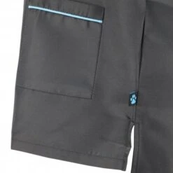 Groomers Groomers Zipped Jacket - Black With Blue Trim -Groomers Online groomers zipped jacket black with blue trim p10223 13108 medium