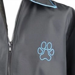 Groomers Groomers Zipped Jacket - Black With Blue Trim -Groomers Online groomers zipped jacket black with blue trim p10223 13109 medium