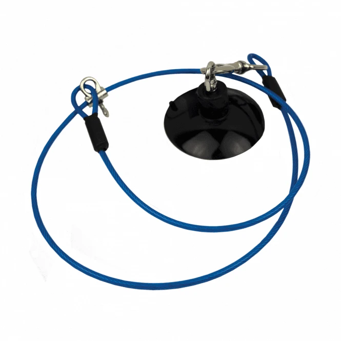 Groom-X Groom-X Bath Choker (Suction Cup And Restraint Lead) 1 Groom-X Groom-X Bath Choker (Suction Cup And Restraint Lead)