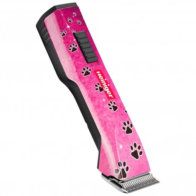 Heiniger Heiniger Saphir Style Pink Paws Clipper 2 Heiniger Heiniger Saphir Style Pink Paws Clipper - Image 2