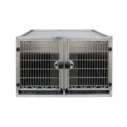 Premium Stainless Steel Waiting Cage - Large