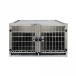 Premium Stainless Steel Waiting Cage - Medium