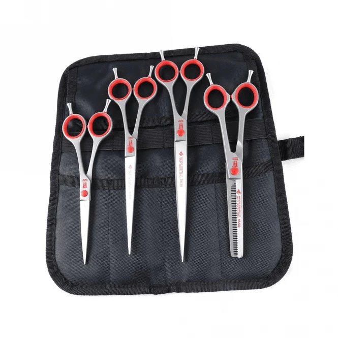 Rose Line Rose Line 4 Piece Scissor Set - Red 1 Rose Line Rose Line 4 Piece Scissor Set - Red